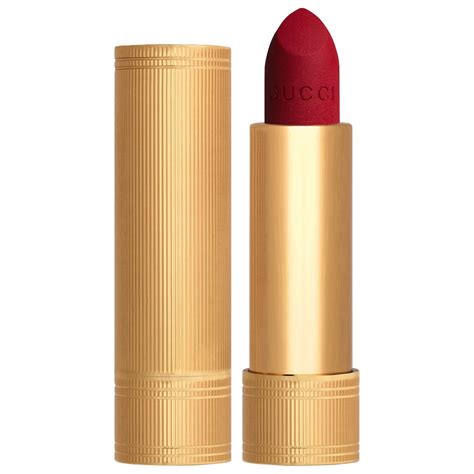 gucci 502|Gucci 502 Eadie Scarlet, Rouge à Lèvres Voile Lipstick.